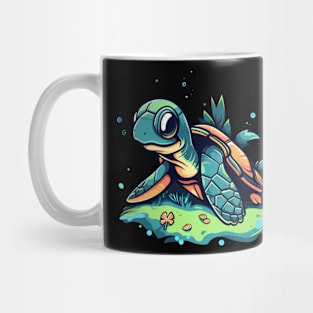 Meet our new favorite sea turtle cartoon character Mug